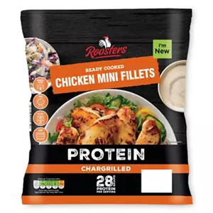 Protein Chargrilled Ready Cooked Chicken Mini Fillets