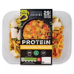 Protein Singapore Noodles