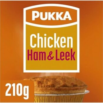 Pukka Chicken Ham & Leek Pie