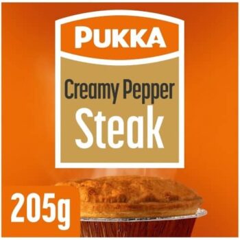 Pukka Creamy Pepper Steak Pie (205g)