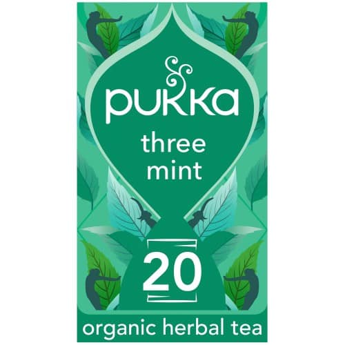 Pukka Organic Three Mint Tea Sachets (20 x 32g)