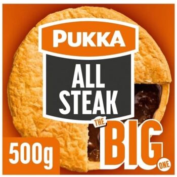 Pukka The Big One All Steak Pie (500g)