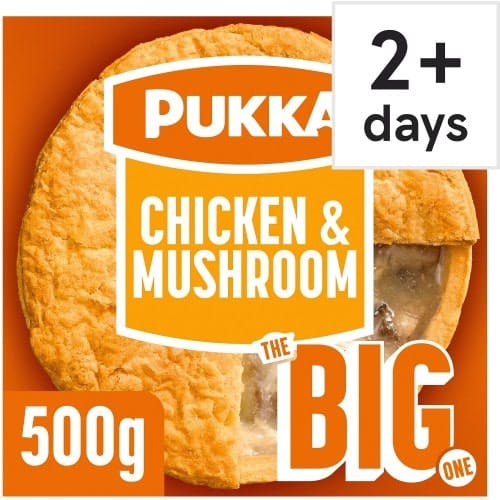Pukka The Big One Chicken & Mushroom Pie