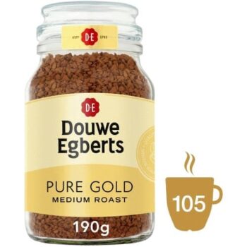 Pure Gold Medium Roast Instant Coffee (190g)