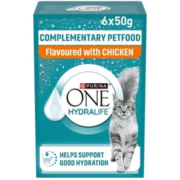 Purina One Hydralife Chicken Cat Supplements (6 x 50g)