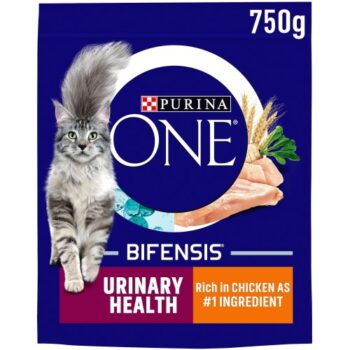 Purina ONE Urinary Health Dry Cat Food Chicken (750g)