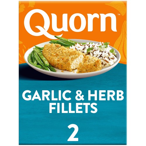 Quorn Garlic & Herb Fillets (2 x 200g)