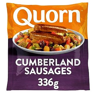 Quorn Plant-Based Cumberland Sausages (336g)