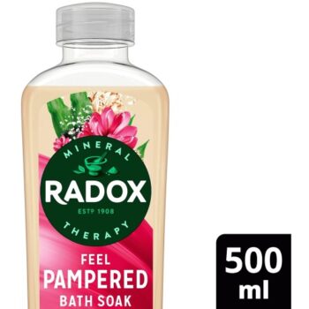 Radox Mineral Therapy Feel Pampered Bath Soak Shea Butter & Ginger (500ml)