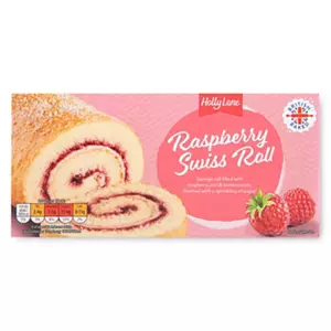 Raspberry Swiss Roll