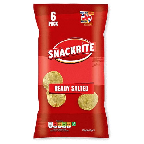 Ready Salted Crisps (6)
