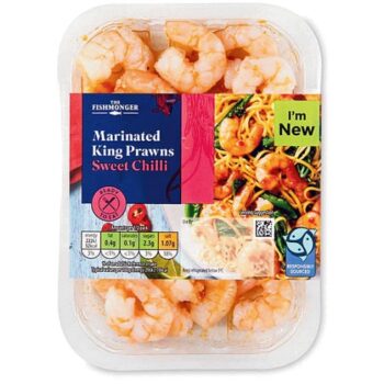Ready to Eat Sweet Chilli Marinated King Prawns