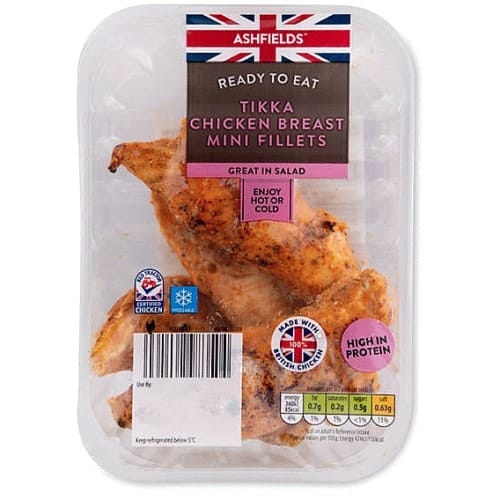 Ready to Eat Tikka Chicken Breast Mini Fillets