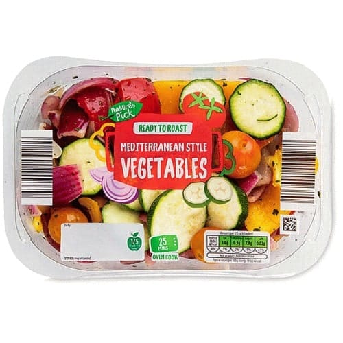 Ready to Roast Mediterranean Style Vegetables