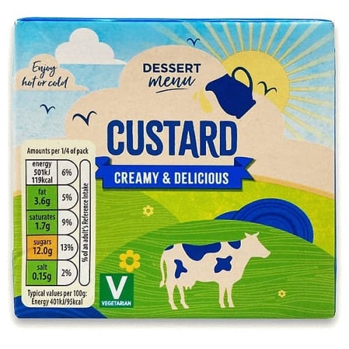 Ready to Serve Custard