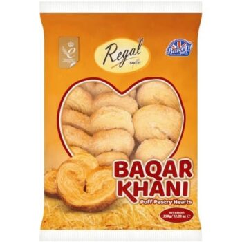 Regal Baqar Khani Puff Pastry Hearts (350g)