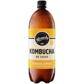 Remedy Ginger Lemon Kombucha (1 Litre)