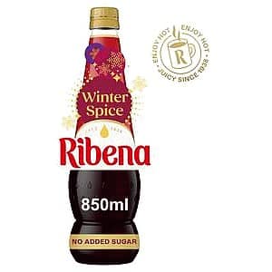 Ribena Winter Spice Squash No Added Sugar (850ml)