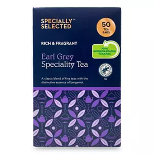 Rich & Fragrant Earl Grey Speciality Tea Bags 50 Pack