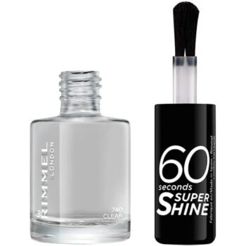 Rimmel London 60 Second Super Shine Clear Nail Polish (8ml)