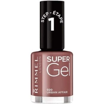 Rimmel London Step-1 Super Gel Nail Polish Urban Affair 020 (12ml)