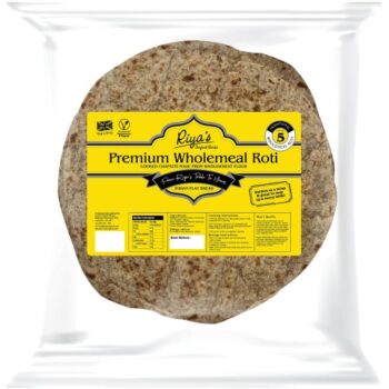 Riya's Original Recipe Premium Wholemeal Roti Indian Flat Bread (5)