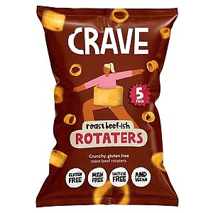 Roast Beef Style Flavored Snacks (5 x 18g)