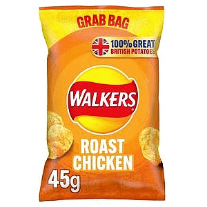 Roast Chicken Flavored Crisps (45g)