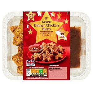 Roast Dinner Chicken Stars (8 x 216g)