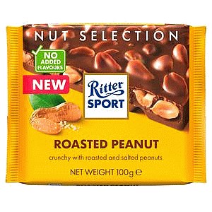 Roasted Peanut Chocolate Bar (100g)