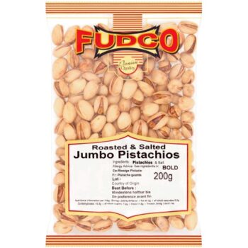 Roasted & Salted Jumbo Pistachios (200g)