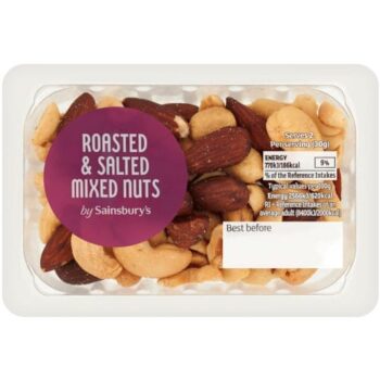 Roasted & Salted Mixed Nuts (60g)