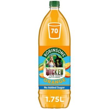 Robinsons Double Strength Orange No Added Sugar Squash 1.75 L (1.75 Litre)