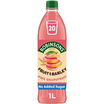 Robinsons Fruit & Barley Pink Grapefruit Squash (1 Litre)