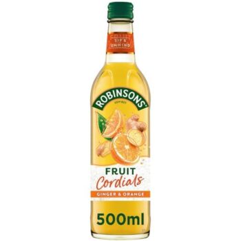 Robinsons Fruit Cordials Ginger & Orange (500ml)