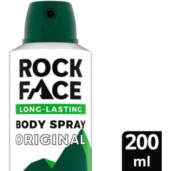 Rock Face Active Body Spray Original (200ml)