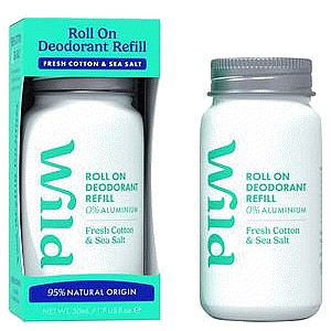 Roll on Deodorant Refill Fresh Cotton & Sea Salt (50ml)