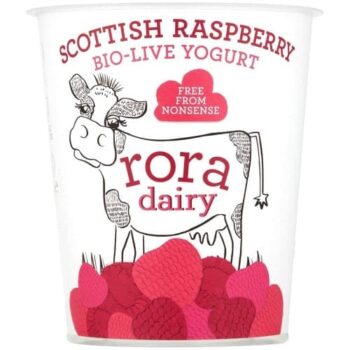 Rora Dairy Scottish Raspberry Bio-Live Yogurt