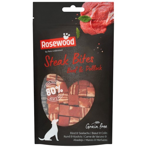 Rosewood Steak Bites Beef & Pollock