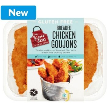 Rosie & Jim Gluten Free Breaded Goujons (300g)