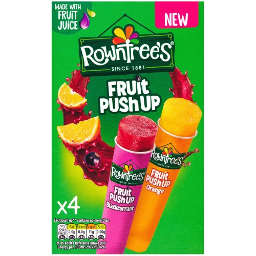 Rowntree's Fruit Pastille Push Up (4 x 90ml)