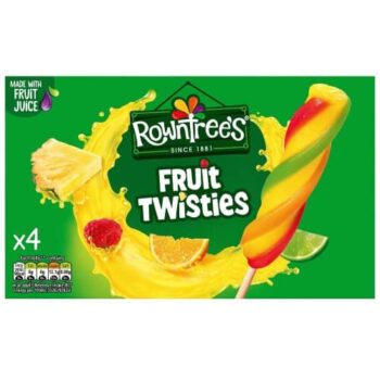 Rowntree's Fruit Twisties Ice (4 x 70ml)