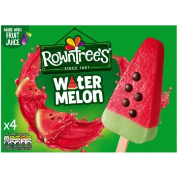 Rowntree's Watermelon Ice Lollies (4 x 73ml)