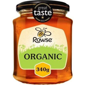 Rowse Organic Clear Honey Jar (340g)