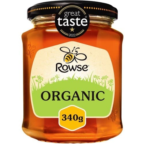 Rowse Organic Clear Honey Jar (340g)