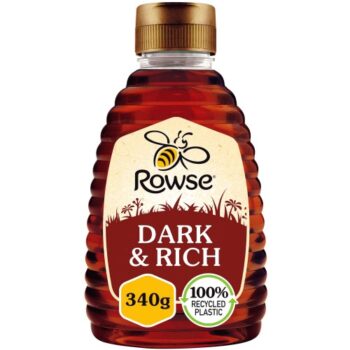 Rowse Squeezy Dark & Rich Honey (340g)