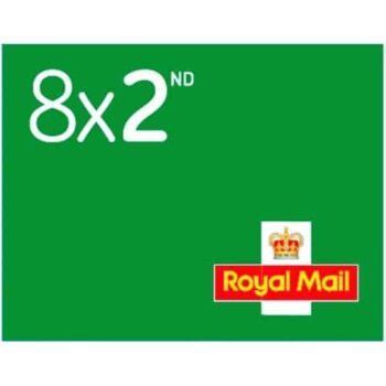 Royal Mail 8x2nd Class Book of Stamps (8)