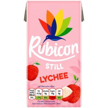Rubicon Exotic Lychee Fruit Juice Drink (288ml)