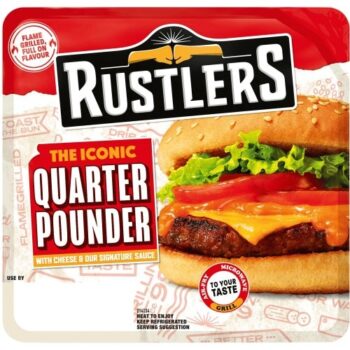 Rustlers Quarter Pounder & Cheese Standard (190g)