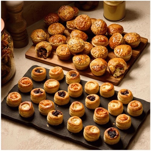 Sainsbury's 48 Piece Mini Pies & Vol Au Vent Selection Taste the Difference